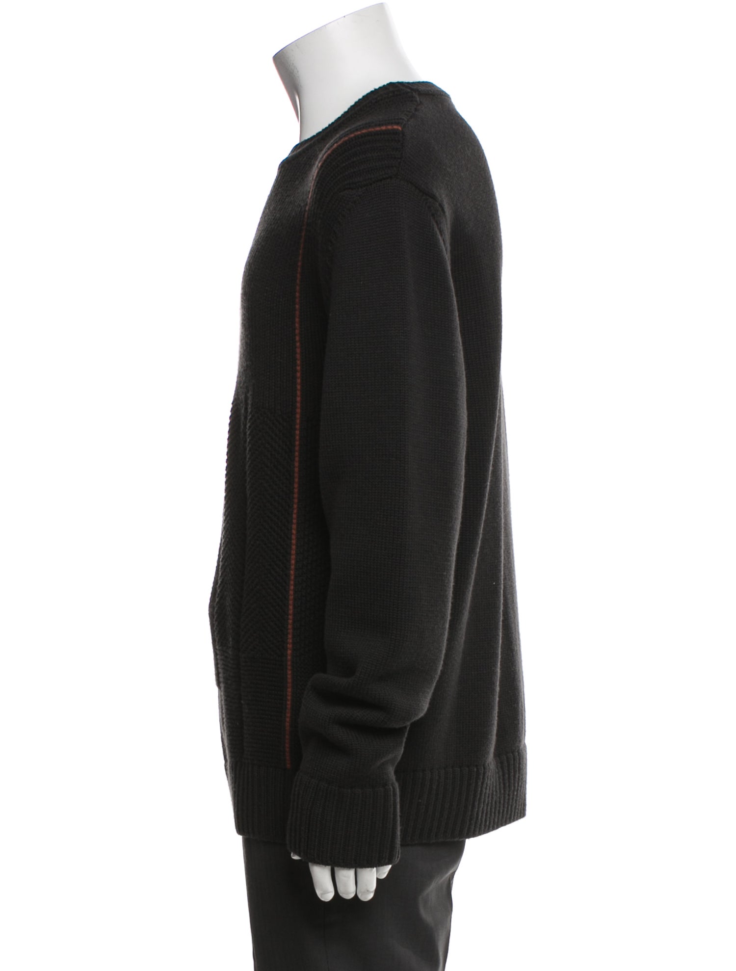Loro Piana Virgin Wool Crew Neck Sweatshirt